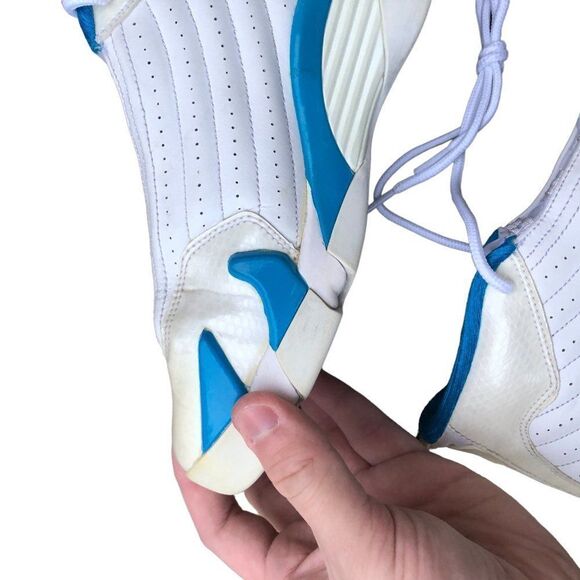 RARE 2011 Air Jordan 14 Retro Neptune Blue Size 7.5 - Picture 9 of 15